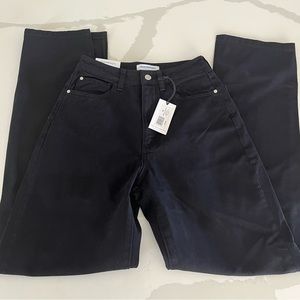 WeWoreWhat mom slit straight jean